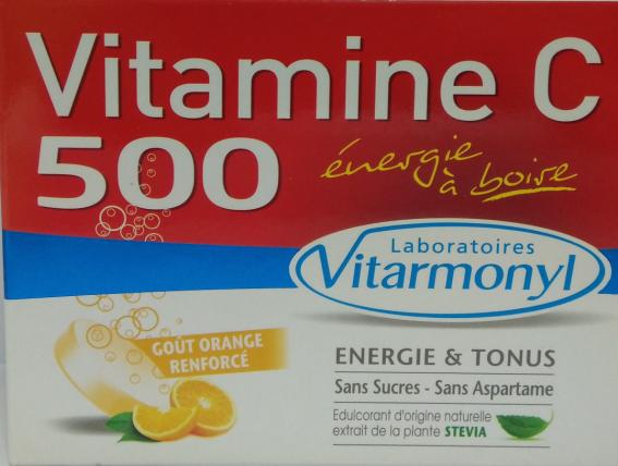Vitarmonyl Vitamine C 500 Comprimés effervescents